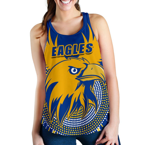 Eagles Women Racerback Tank West Coast Mix Indigenous - Vibe Hoodie