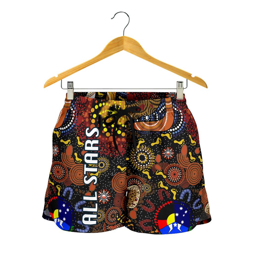 All Stars Indigenous Women's Shorts Naidoc Week 2021 - Vibe Hoodie