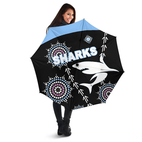 cronulla-all-over-print-umbrellas-sharks-simple-indigenous-black