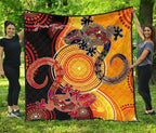 aboriginal-personalised-premium-quilt-couple-aboriginal-lizards