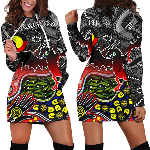 color-dragons-women-hoodie-dress-naidoc-week