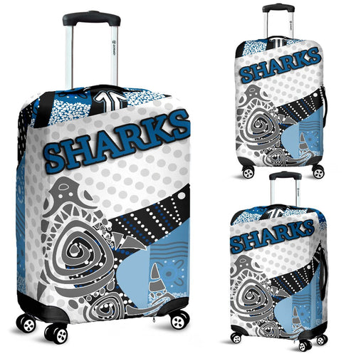 sharks-luggage-covers