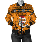 wests-christmas-womens-bomber-jacket-tigers-unique-vibes-orange