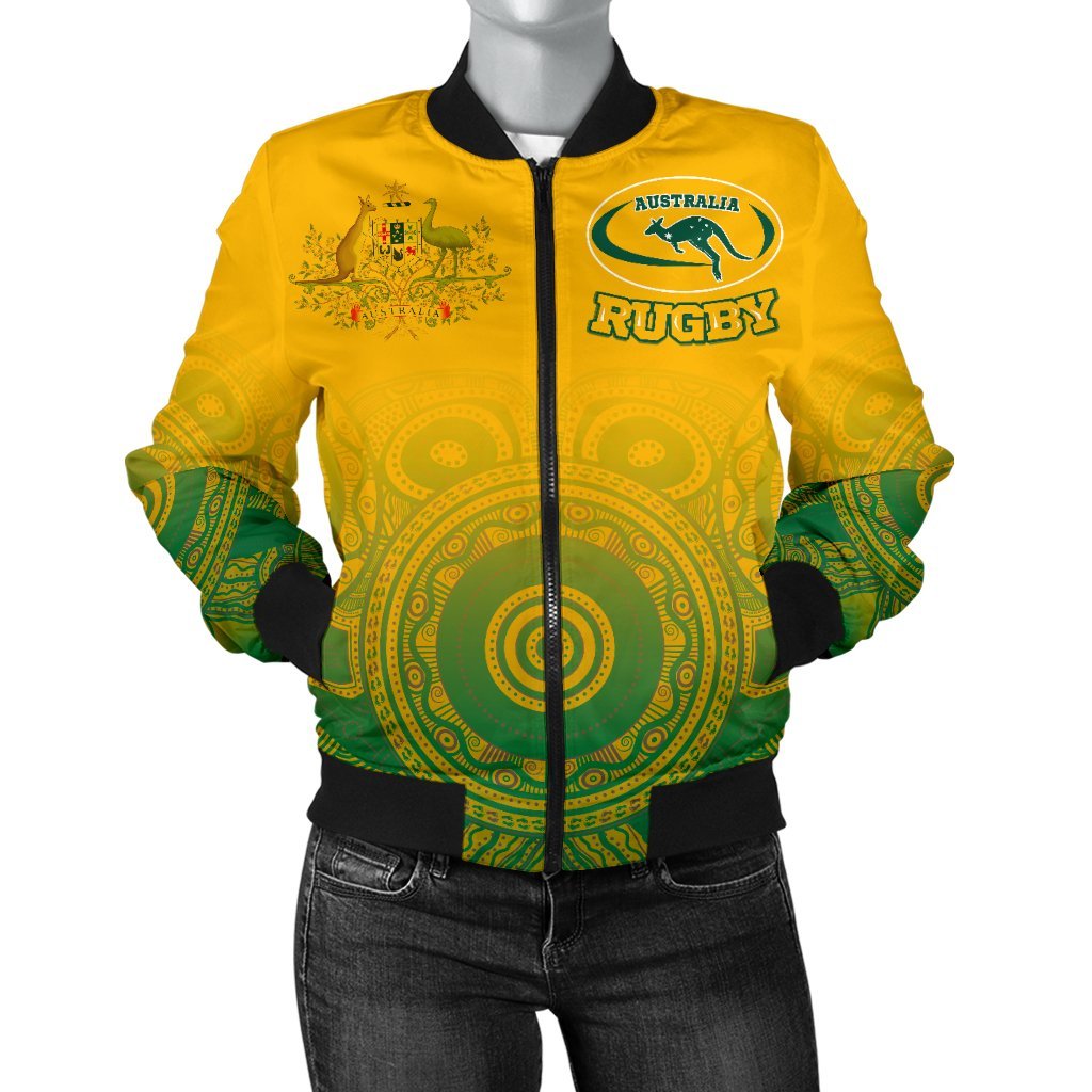aboriginal-womens-bomber-jacket-australia-rugby-and-coat-of-arms