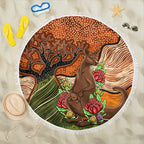 aboriginal-beach-blanket-kangaroo-with-indigenous-tree