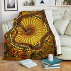 premium-blanket-australian-aboriginal-snake-rainbow-serpent