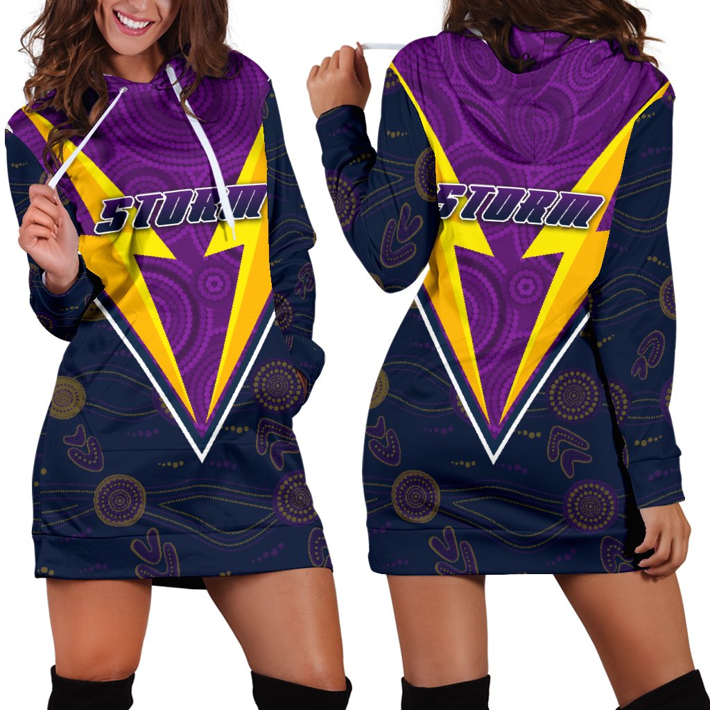 storm-women-hoodie-dress-indigenous-artsy-style