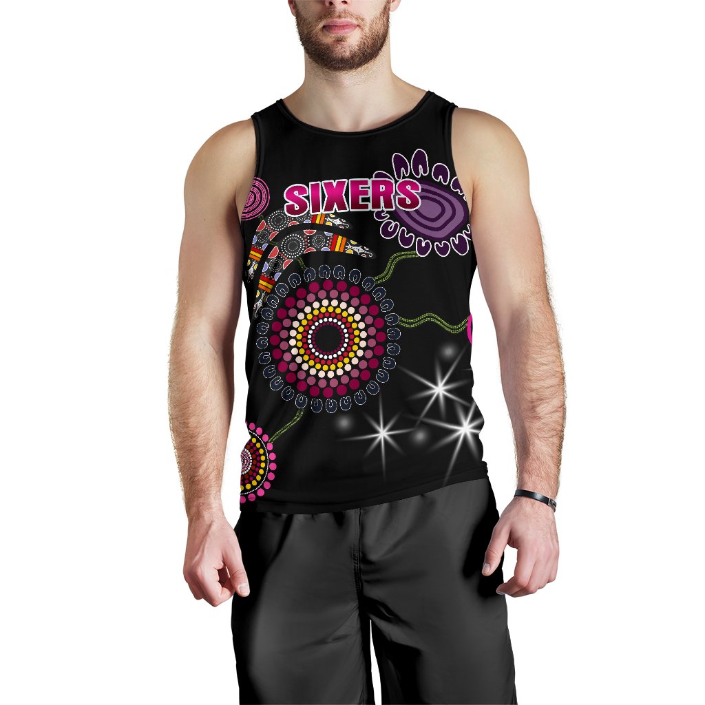 sydney-men-tank-top-sixers-indigenous-black