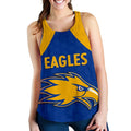 Eagles Women Racerback Tank West Coast - Royal Blue - Vibe Hoodie