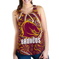 Broncos Rugby Women's Racerback Tank Indigenous - Vibe Hoodie