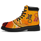 aboriginal-all-season-boots-couple-aboriginal-lizards
