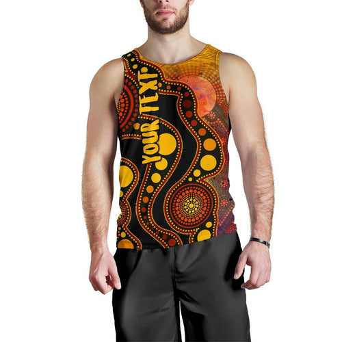 custom-text-aboriginal-mens-tank-top-australia-indigenous-flag-circle-dot-painting-art-golden
