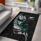 new-zealand-area-rug-manaia-paua-fern-wing-white