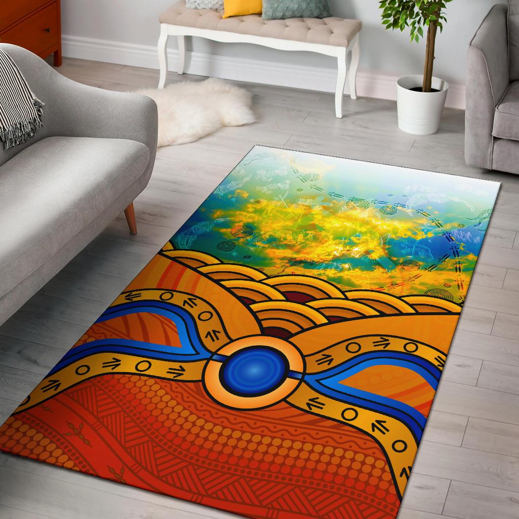 aboriginal-area-rug-australia-kangaroo-sky