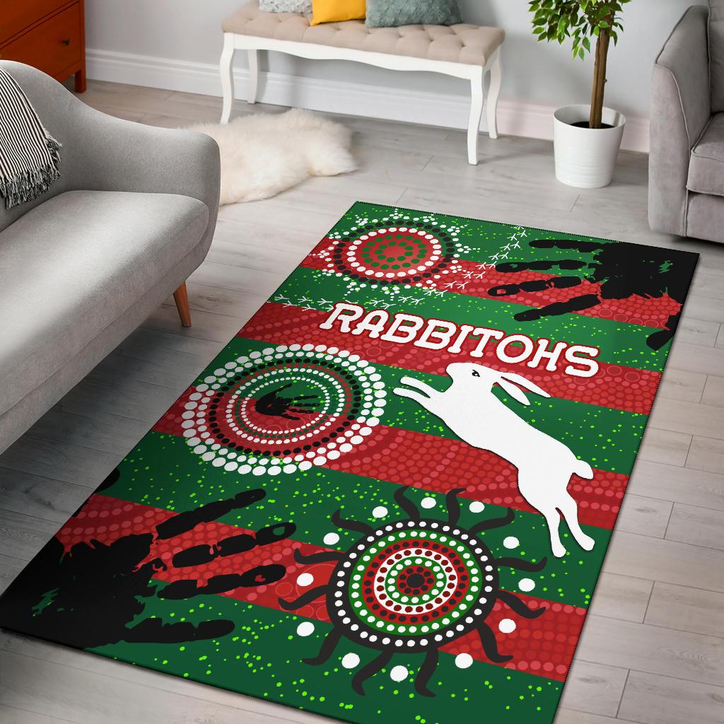 south-sydney-rabbitohs-indigenous-area-rug-country-style-no-1
