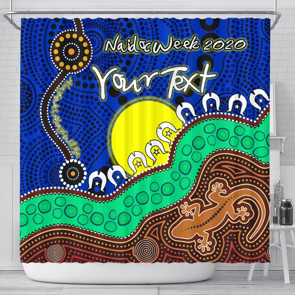 custom-shower-curtains-aboriginal-naidoc-week-style