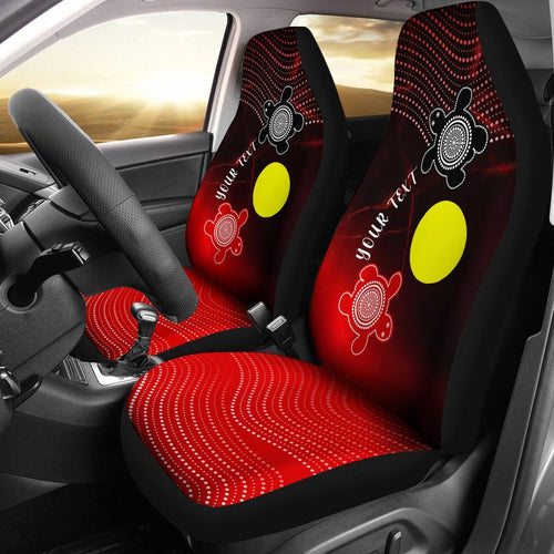 custom-aboriginal-car-seat-covers-indigenous-circle-dot-painting-style