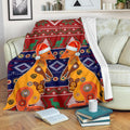 christmas-premium-blanket-mother-kangaroo-in-christmas