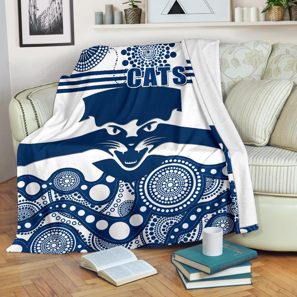 cats-premium-blanket-geelong-indigenous