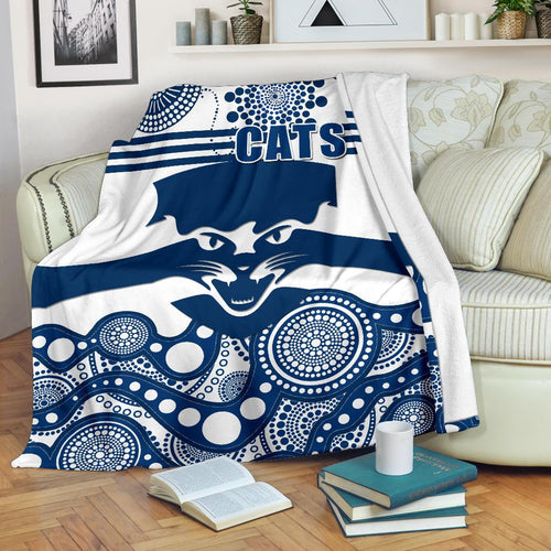 cats-premium-blanket-geelong-indigenous