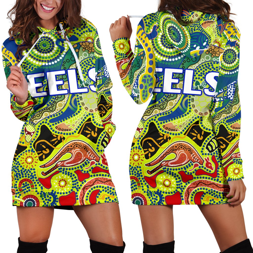 parramatta-womens-hoodie-dress-eels-unique-indigenous
