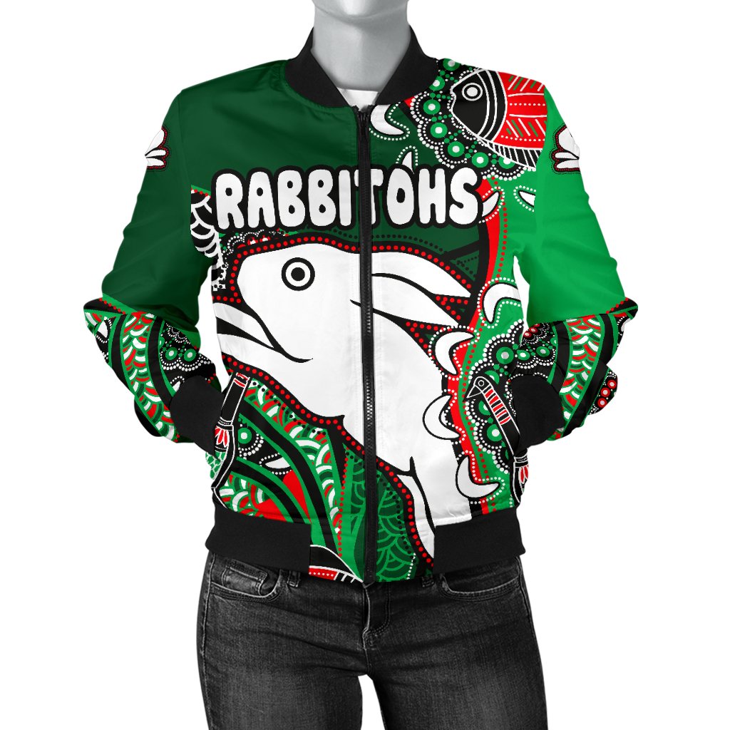 rabbitohs-women-bomber-jacket-indigenous-survival-world