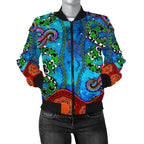 aboriginal-womens-bomber-jacket-aussie-indigenous-patterns-blue