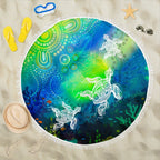 aboriginal-beach-blanket-indigenous-turtle-ocean-dot-painting-art