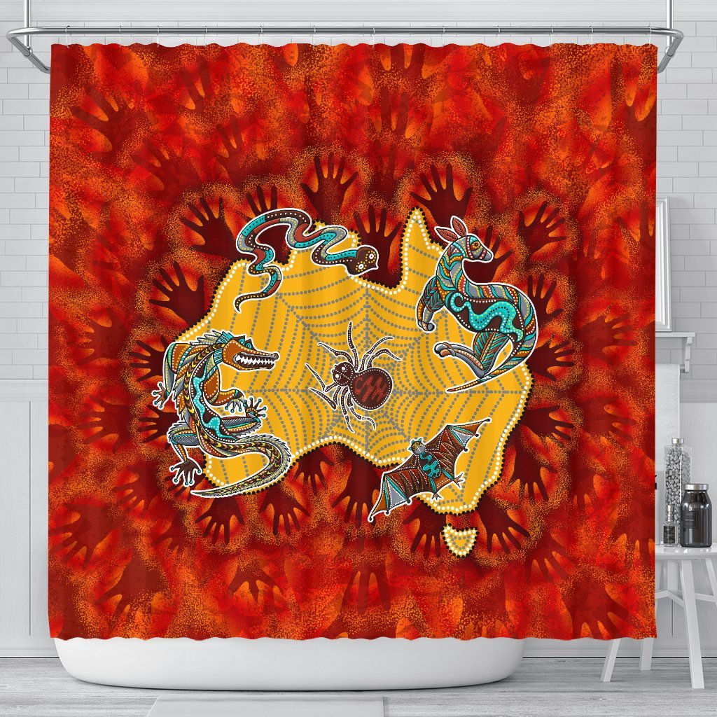 aboriginal-shower-curtain-australia-map-hand-patterns-spider-web