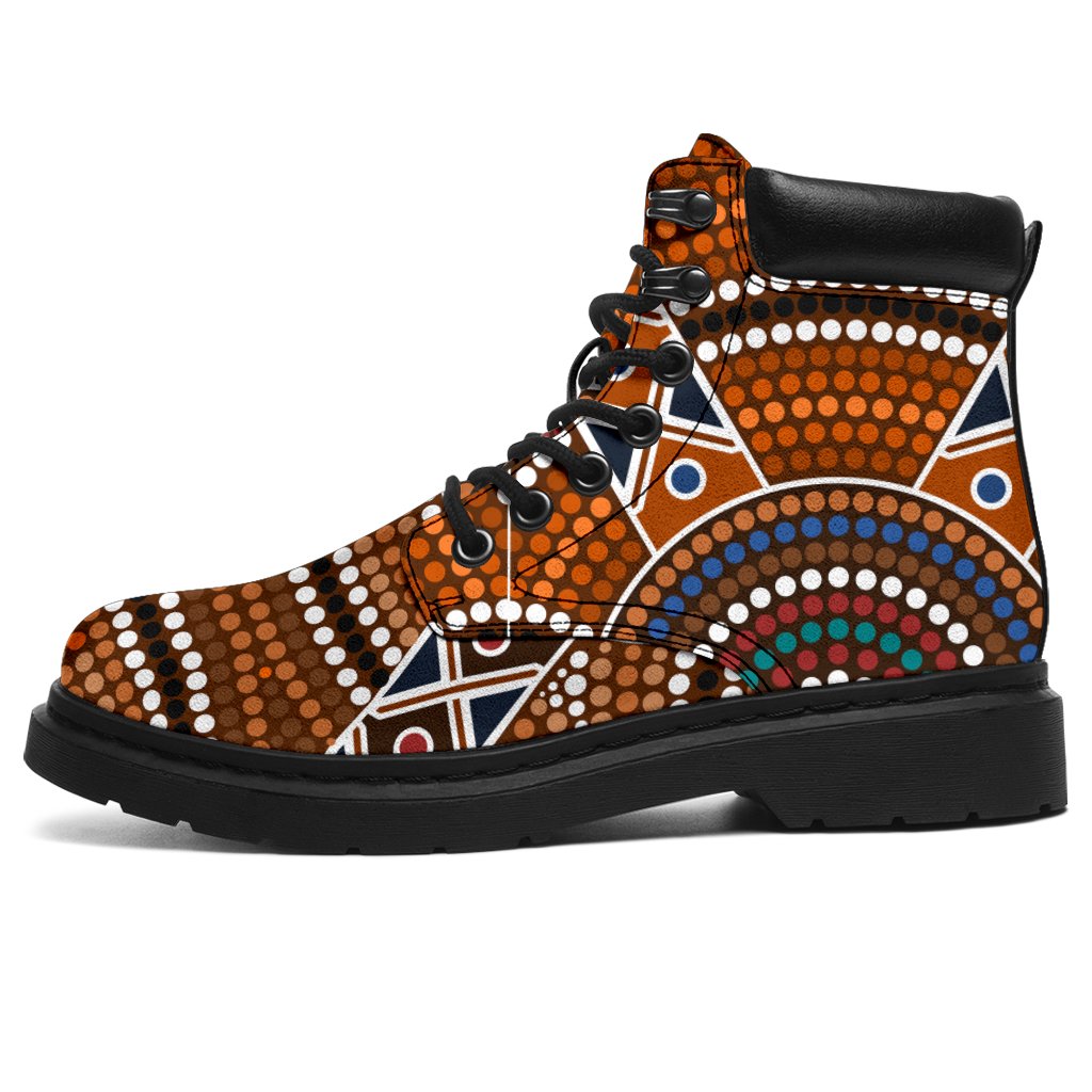 aboriginal-boots-circle-dot-painting-all-season-ver01