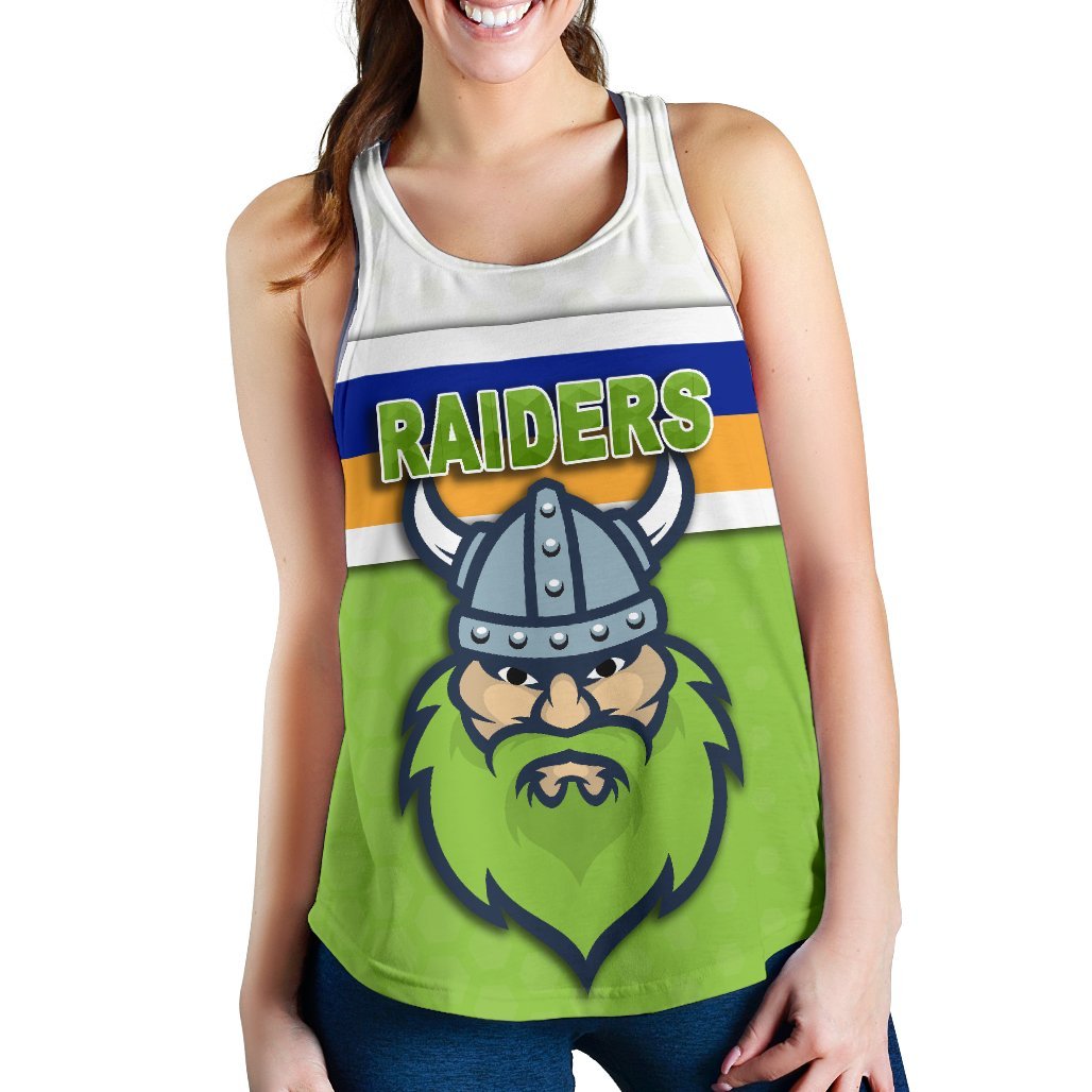 Canberra Women Racerback Tank Raiders Viking - Vibe Hoodie