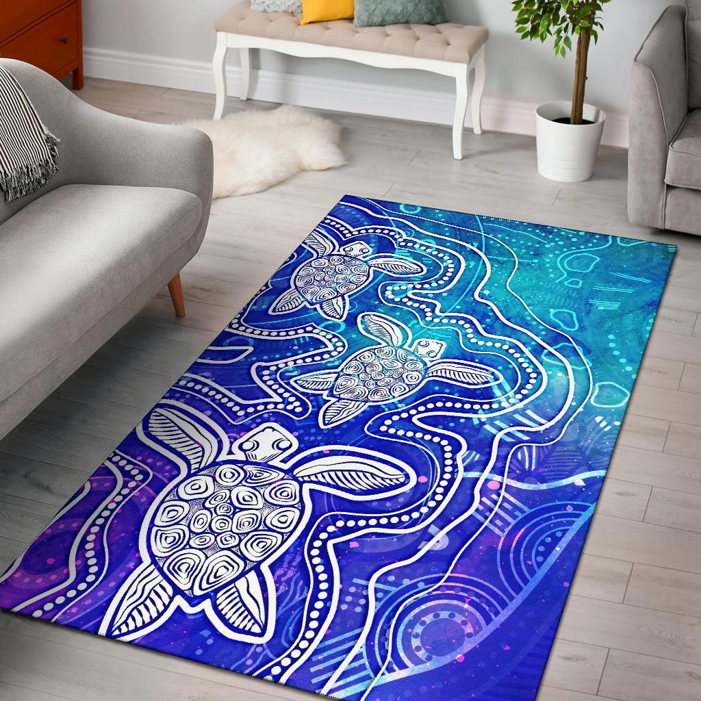aboriginal-area-rug-sea-turtle-with-indigenous-patterns-blue