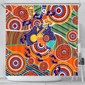 aboriginal-shower-curtain-australian-map-dot-painting
