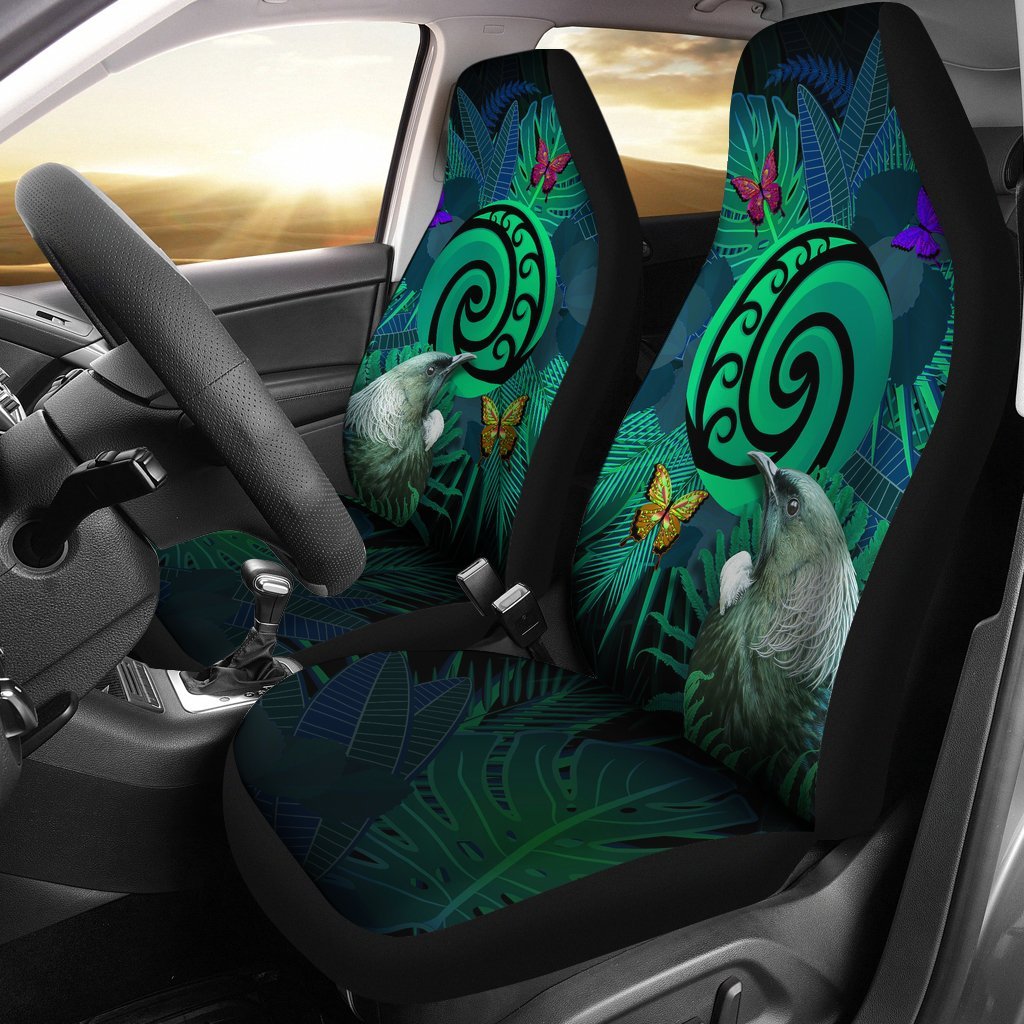 new-zealand-car-seat-covers-koru-fern-mix-tui-bird-tropical-floral-turquoise
