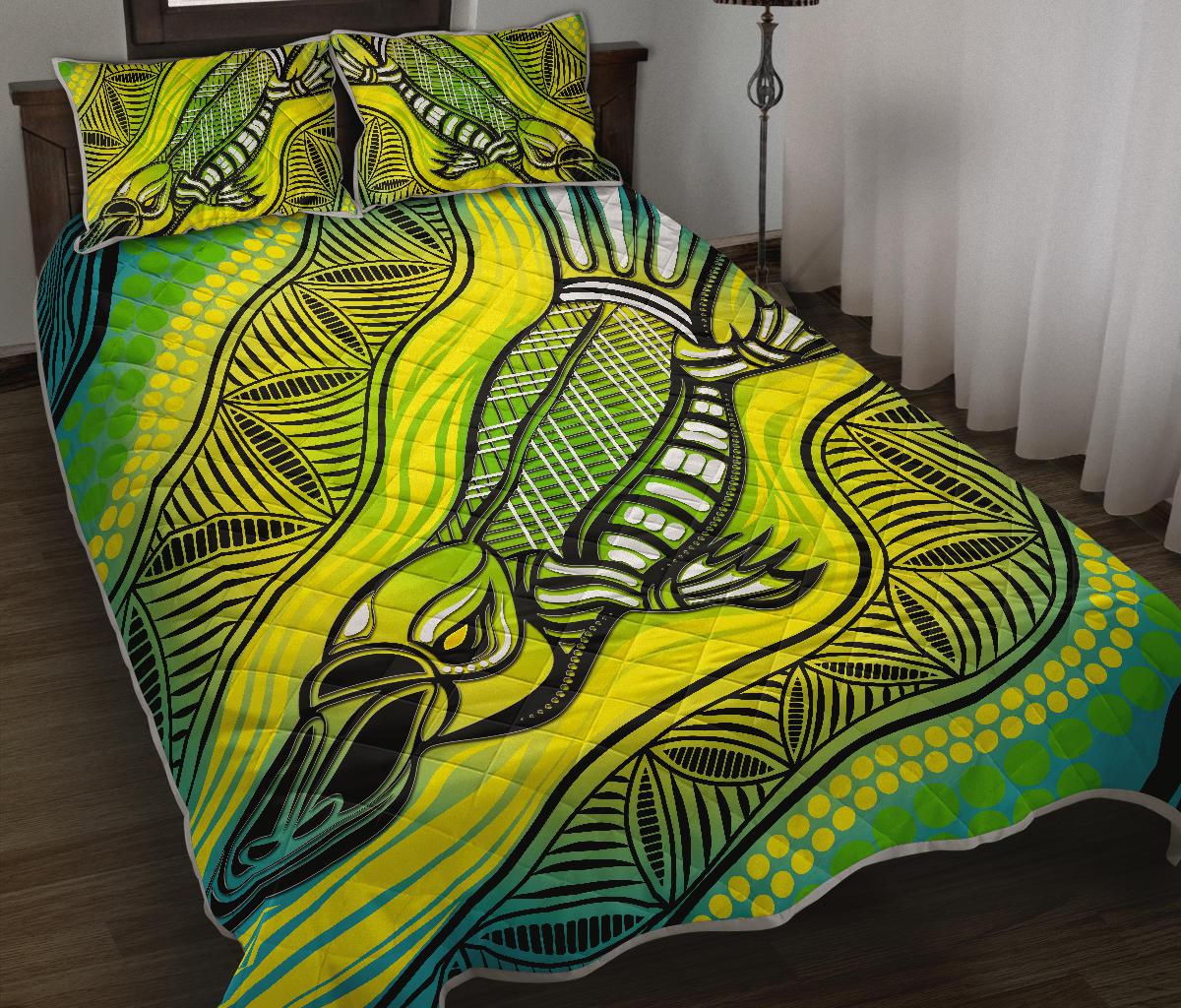 quilt-bed-set-aboriginal-platypus