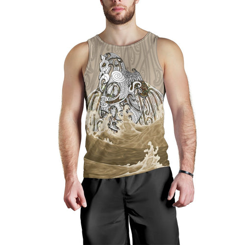 maori-manaia-the-blue-sea-mens-tank-top-golden