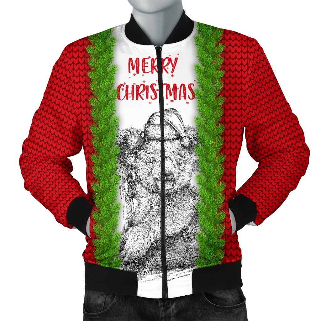christmas-mens-bomber-jacket-merry-christmas-koala
