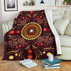 aboriginal-premium-blanket-indegenous-dot-painting-art