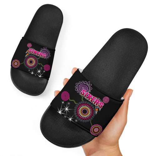 sydney-slide-sandals-sixers-indigenous-black