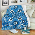 premium-blanket-indigenous-circle-dot-painting-blue-color