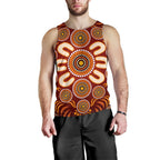 aboriginal-mens-tank-top-circle-flowers-patterns-ver03