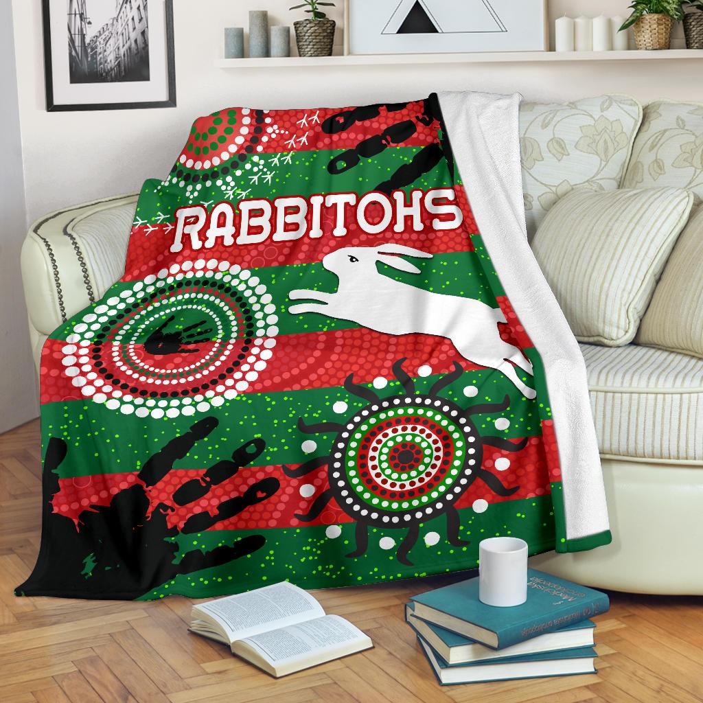 south-sydney-rabbitohs-indigenous-premium-blanket-country-style-no-1