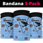 cronulla-bandana-3-pack-sharks-simple-indigenous-blue