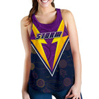Storm Women Racerback Tank Indigenous Artsy Style - Vibe Hoodie
