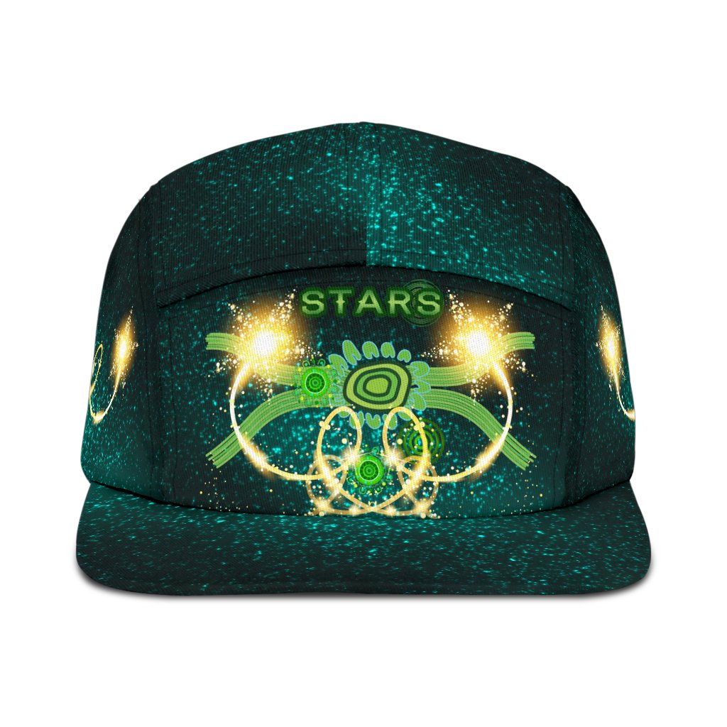 melbourne-5-panel-hat-stars-indigenous