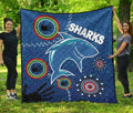 naidoc-sharks-premium-quilt-cronulla-aboriginal-style