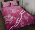 pink-turtle-hibiscus-quilt-bed-set