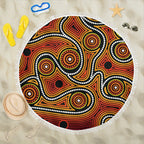 aboriginal-beach-blanket-indigenous-circle-dot-painting-ver01