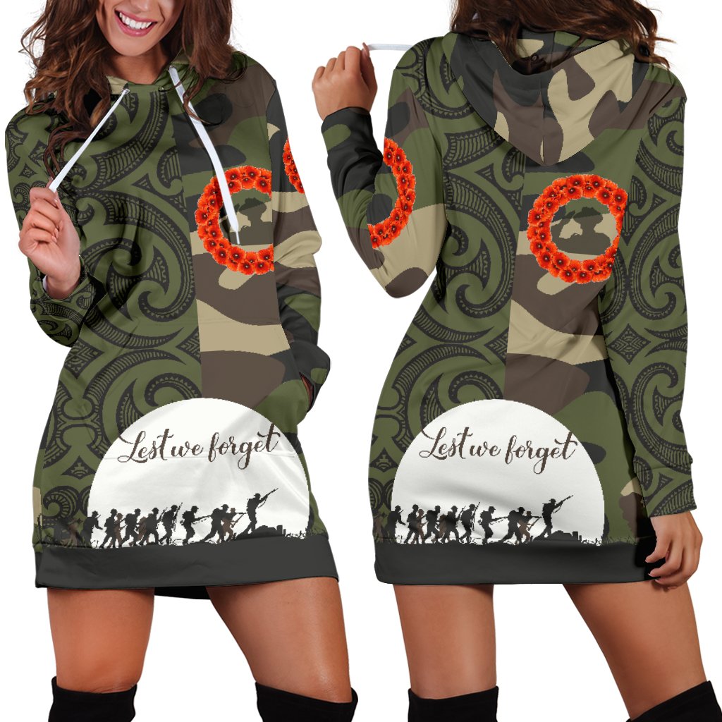 anzac-maori-women-hoodie-dress-camo-lest-for-get