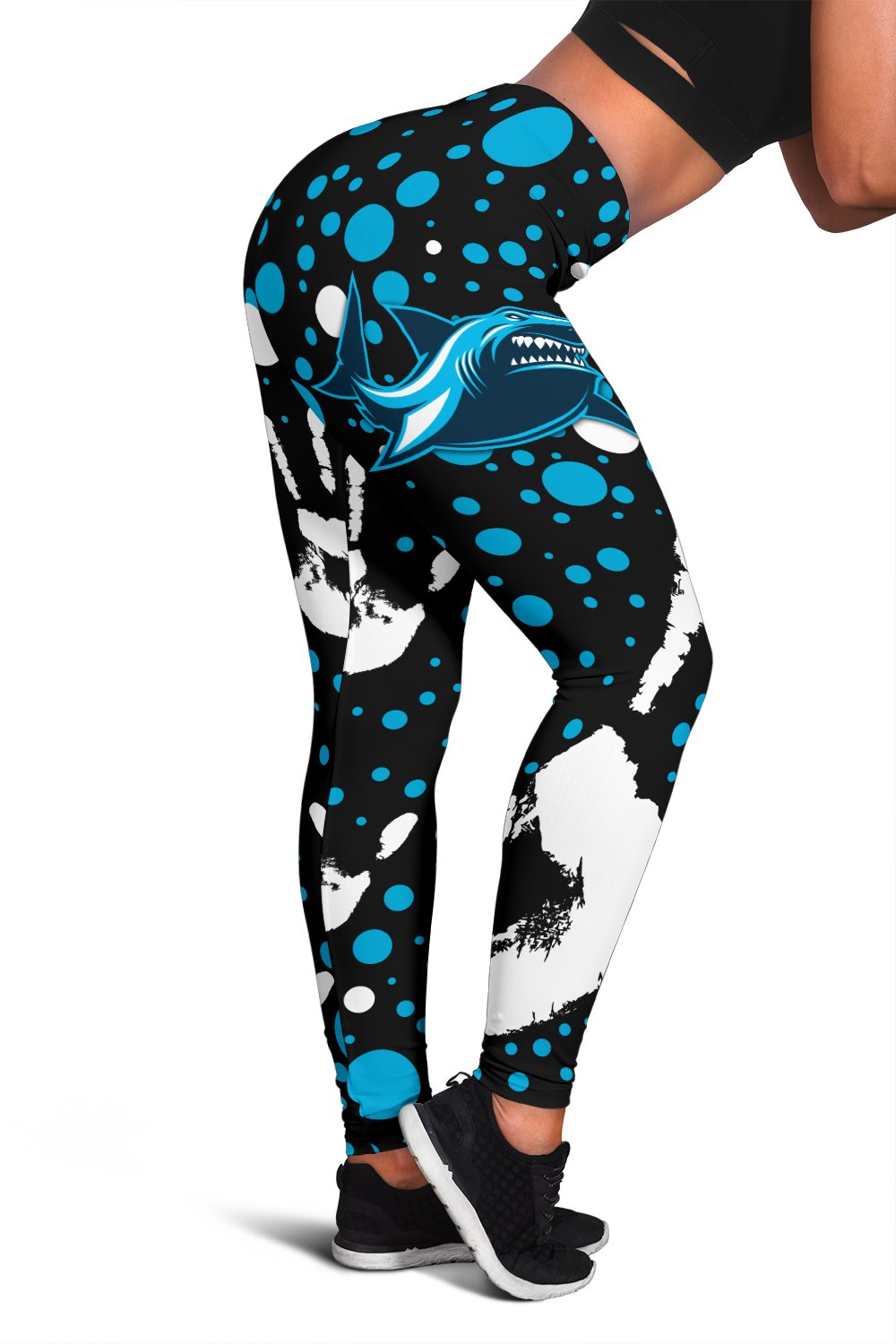 sharks-indigenous-womens-leggings-minimalism-version